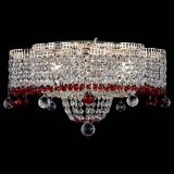 Люстра Камелия №4 красная в Саратове