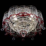 Люстра Камелия №4 красная в Саратове