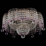 Люстра Камелия №4 розовая в Саратове