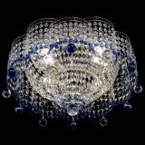 Люстра Камелия №4 синяя в Саратове