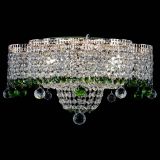 Люстра Камелия №4 зеленая в Саратове