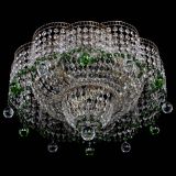 Люстра Камелия №4 зеленая в Саратове