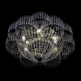 Люстра Камелия №1 черная, диаметр - 600 мм, Люстры Гусь Хрустальный