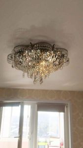 Люстра Камея №1 под бронзу в Саратове отзыв и фото покупателя