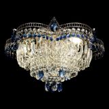 Люстра Камея №1 - 3 лампы синяя в Саратове