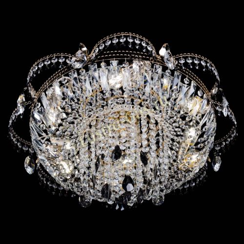 Люстра Камея №1 черная в Саратове Гусь Хрустальный