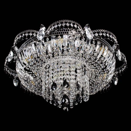 Люстра Камея №1 черная в Саратове Гусь Хрустальный