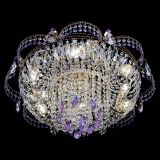 Люстра Камея №1 фиолетовая в Саратове