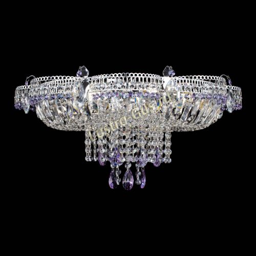 Люстра Камея №1 фиолетовая в Саратове Гусь Хрустальный