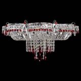 Люстра Камея №1 красная в Саратове