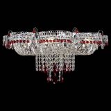 Люстра Камея №1 красная в Саратове