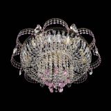 Люстра Камея №1 розовая в Саратове