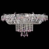 Люстра Камея №1 розовая в Саратове