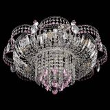 Люстра Камея №1 розовая в Саратове