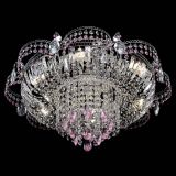 Люстра Камея №1 розовая в Саратове