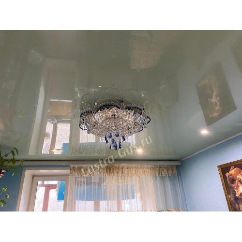 Люстра Камея №1 синяя в Саратове Гусь Хрустальный