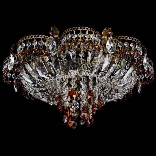 Люстра Камея №4 под бронзу чайная в Саратове Гусь Хрустальный