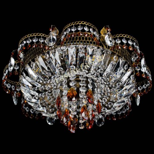 Люстра Камея №4 под бронзу чайная в Саратове Гусь Хрустальный