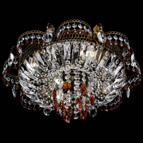 Люстра Камея №4 под бронзу чайная в Саратове Гусь Хрустальный