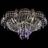 Люстра Камея №4 под бронзу фиолетовая в Саратове