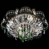 Люстра Камея №4 под бронзу зеленая в Саратове