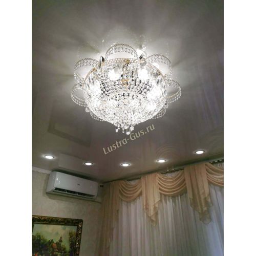 Люстра Камея №8 под бронзу в Саратове Гусь Хрустальный