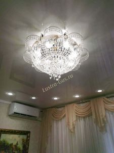 Люстра Камея №8 под бронзу в Саратове отзыв и фото покупателя