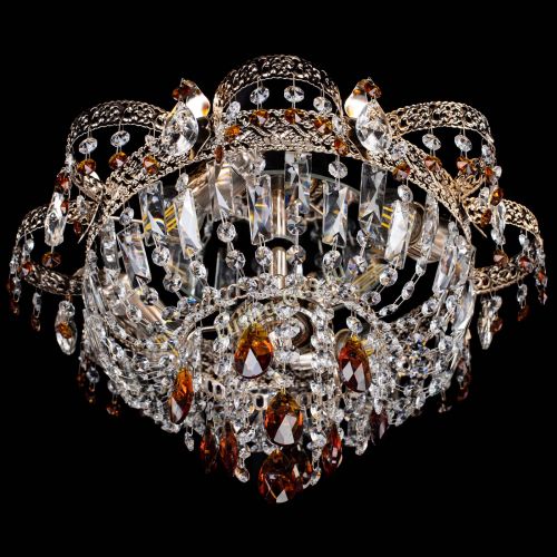 Люстра Камея Флора №4 чайная в Саратове Гусь Хрустальный