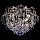 Люстра Камея Флора №4 фиолетовая в Саратове