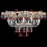 Люстра Камея Флора №4 красная в Саратове