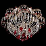 Люстра Камея Флора №4 красная в Саратове