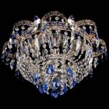 Люстра Камея Флора №4 синяя в Саратове