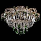 Люстра Камея Флора №4 зеленая в Саратове