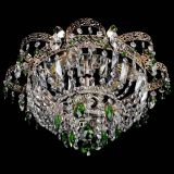 Люстра Камея Флора №4 зеленая в Саратове