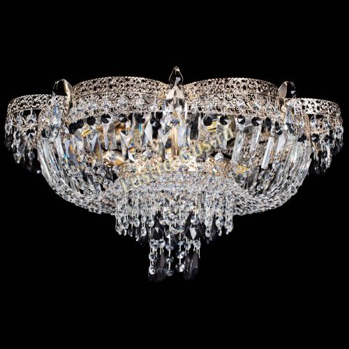 Люстра Камея Флора Журавлик №6 черная в Саратове Гусь Хрустальный