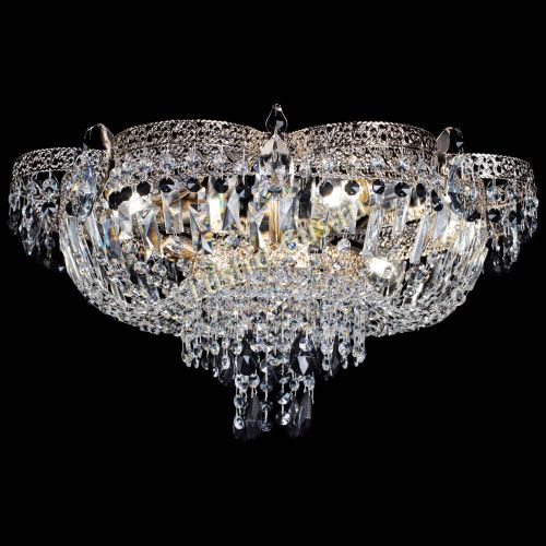 Люстра Камея Флора Журавлик №6 черная в Саратове Гусь Хрустальный