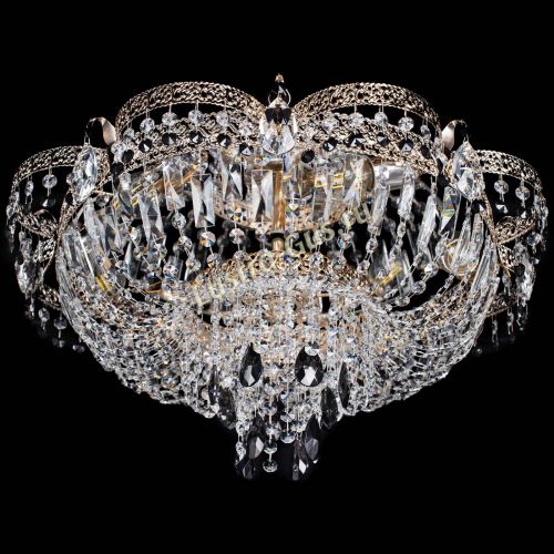 Люстра Камея Флора Журавлик №6 черная в Саратове Гусь Хрустальный