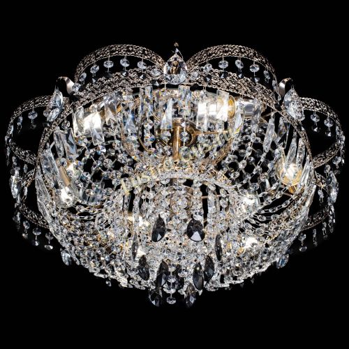 Люстра Камея Флора Журавлик №6 черная в Саратове Гусь Хрустальный