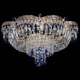 Люстра Камея Флора Журавлик №6 синяя в Саратове