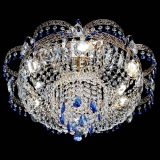 Люстра Камея Флора Журавлик №6 синяя в Саратове