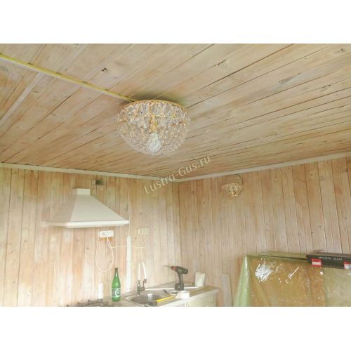 Люстра Капель №11 в Саратове Гусь Хрустальный