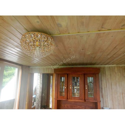 Люстра Капель №11 в Саратове Гусь Хрустальный