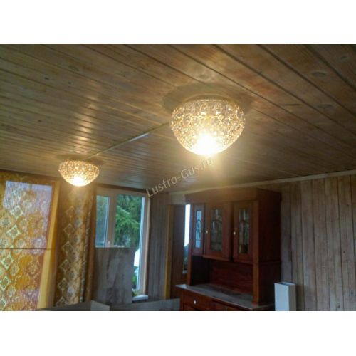 Люстра Капель №11 в Саратове Гусь Хрустальный