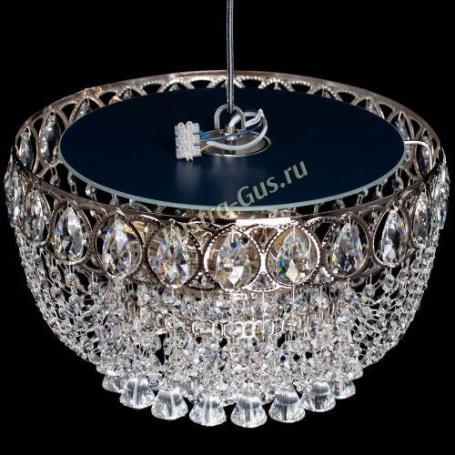 Люстра Капель №3  в Саратове Гусь Хрустальный