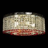 Люстра Капель оптикон №2 красная в Саратове