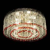 Люстра Капель оптикон №2 красная в Саратове