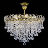 Люстра Капель Пирамида Шар 30 с подвесом под бронзу в Саратове