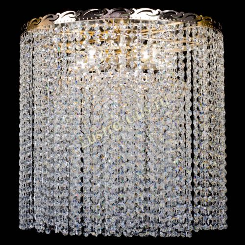 Люстра Капель цилиндр 5 ламп  в Саратове Гусь Хрустальный