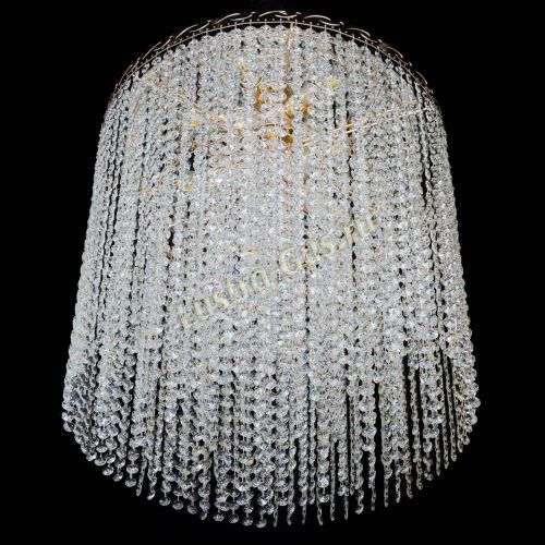 Люстра Капель цилиндр 5 ламп  в Саратове Гусь Хрустальный