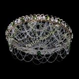 Люстра Каскад Ажур 700 мм зеленый в Саратове